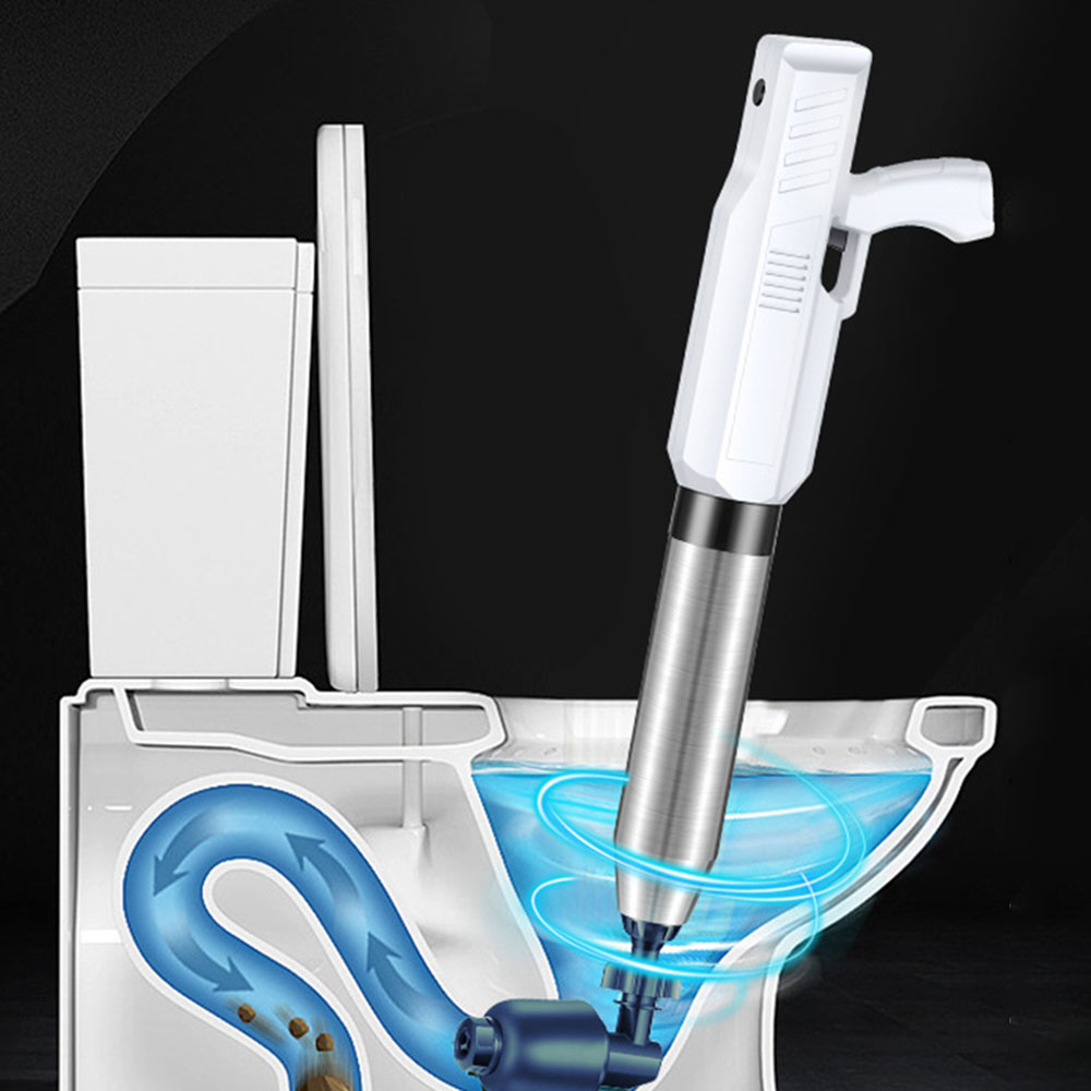 강력한 전기 변기 뚜러뻥 충격파 언블로커, 스플래쉬 방 - Power Tools Pneumatic 리뷰 및 가격