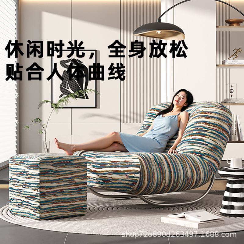 게으른 소파 흔들의자 모던 심플 싱글 발코니 리클라이닝 - Power Tools Caterpillar 리뷰 및 가격