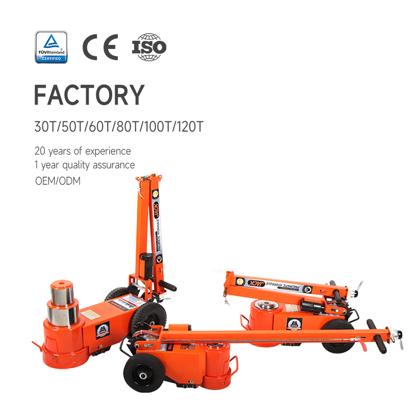 80톤 중장비 공압식 유압 트럭 잭 에어 구동 수리 리 - Power Tools Pneumatic 리뷰 및 가격