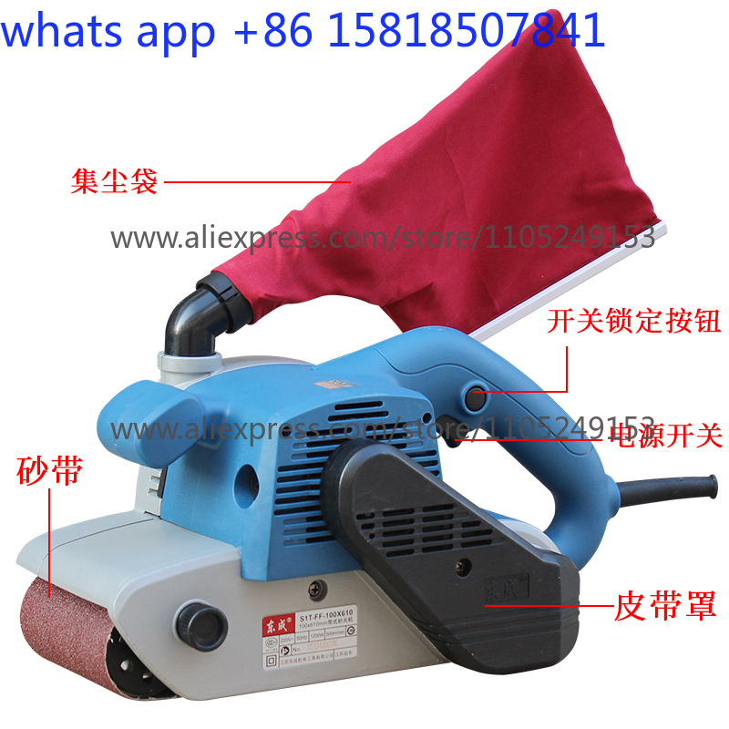 동성 벨트 그라인더 스테인리스 스틸 샌딩 머신 목재 연 - Power Tools Dongcheng 리뷰 및 가격