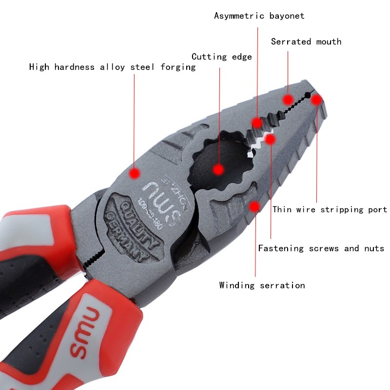 6''/7''/8''다기능 와이어 커터 독일 전기공의  - Power Tools China 리뷰 및 가격