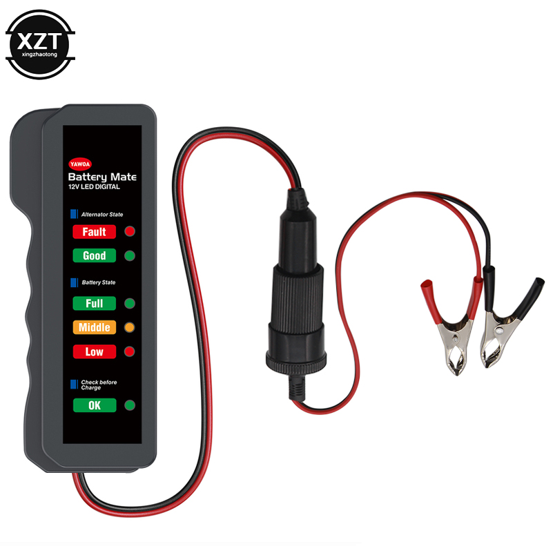 자동차 배터리 테스터 6 LED 디스플레이 시가 라이터 - Power Tools China 리뷰 및 가격
